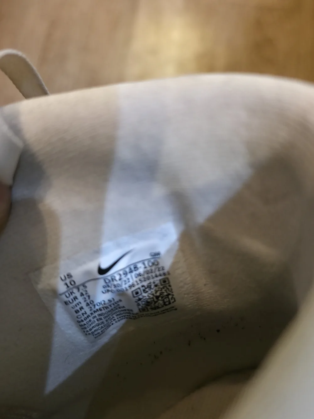 Nike Blazer Mid Victory Summit White Light Cream - Picture 7 of 7